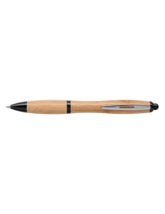 Stylo à bille en bambou personnalisé Hetty - Cadeau d'entreprise