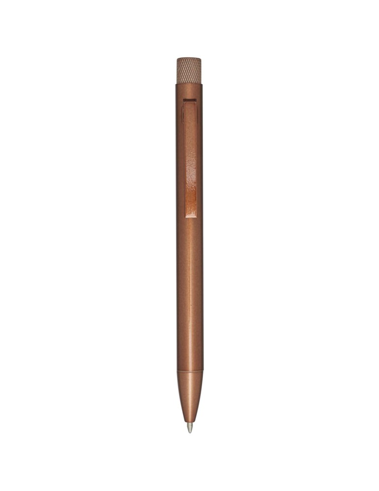 Stylo bille en laiton recyclé Beatriz (encre bleue)