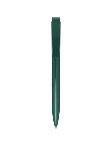 Stylo bille en plastique recyclé Lucia (encre bleue)