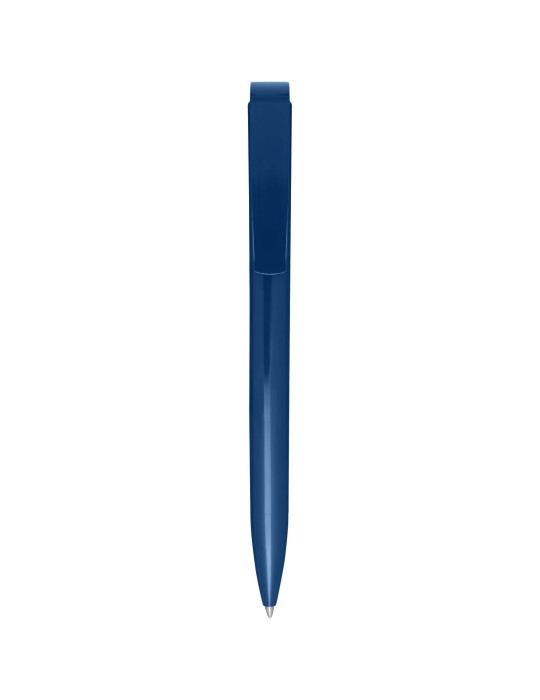 Stylo bille en plastique recyclé Lucia (encre noire)