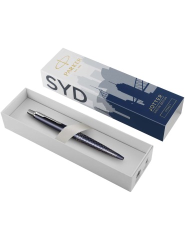 Stylo bille Parker Jotter SE Global Icons (encre bleue)