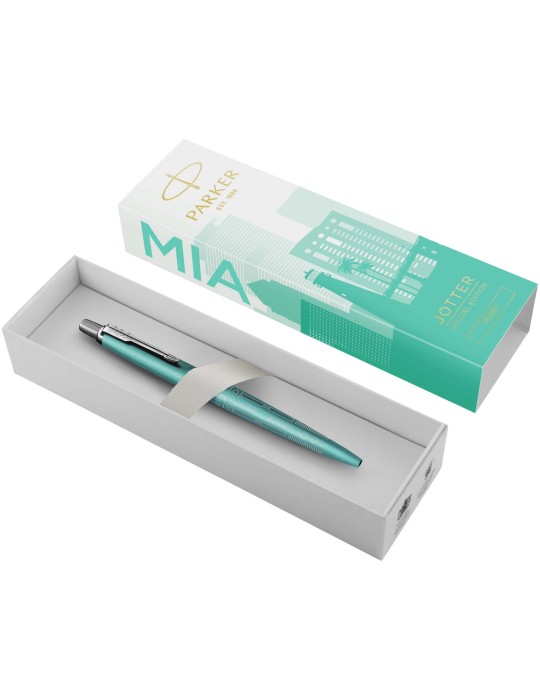 Stylo bille Parker Jotter SE Global Icons (encre bleue)