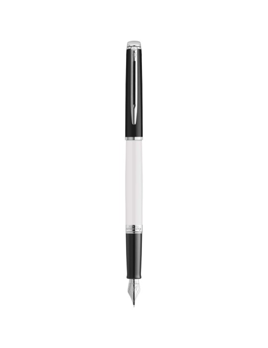 Stylo plume Waterman Hemisphere avec habillage palladium (encre bleue)