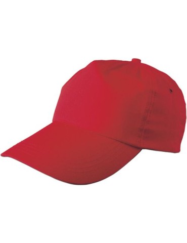 Casquette coton 5 panneaux Personnalisée Lisa