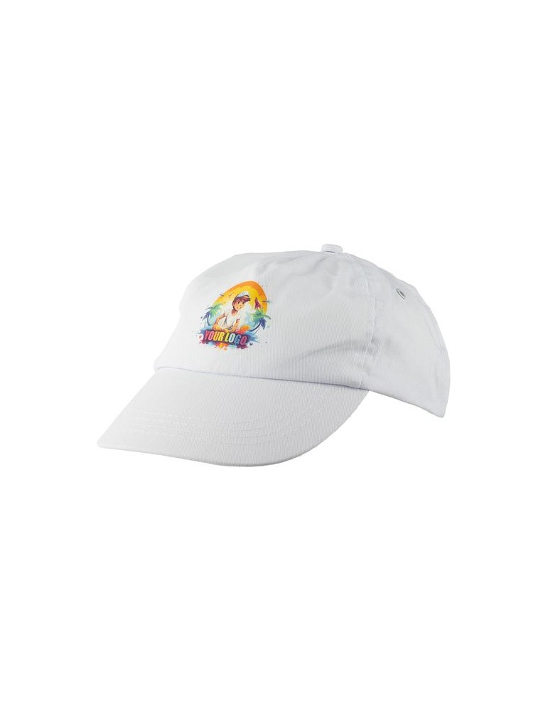 Casquette coton 5 panneaux Personnalisée Lisa