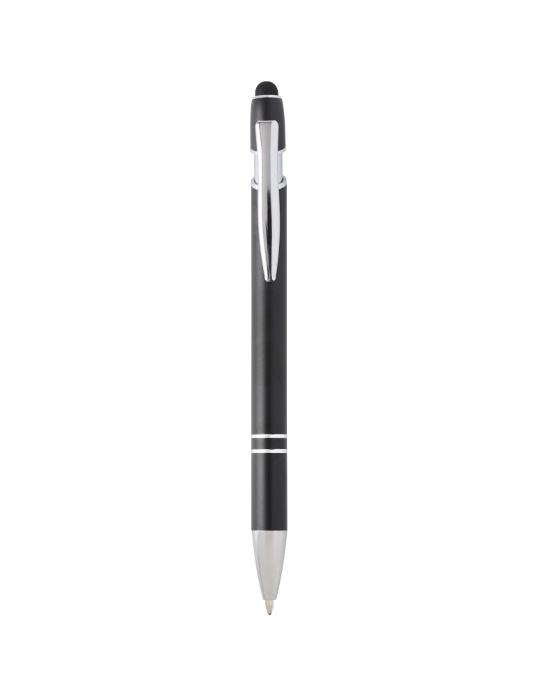 Stylo bille Kish avec finition argentée (encre bleue)