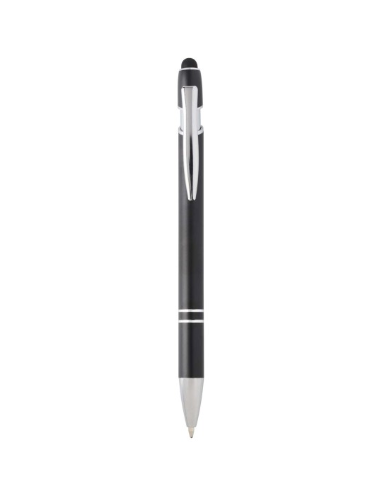 Stylo bille Kish avec finition argentée (encre bleue)