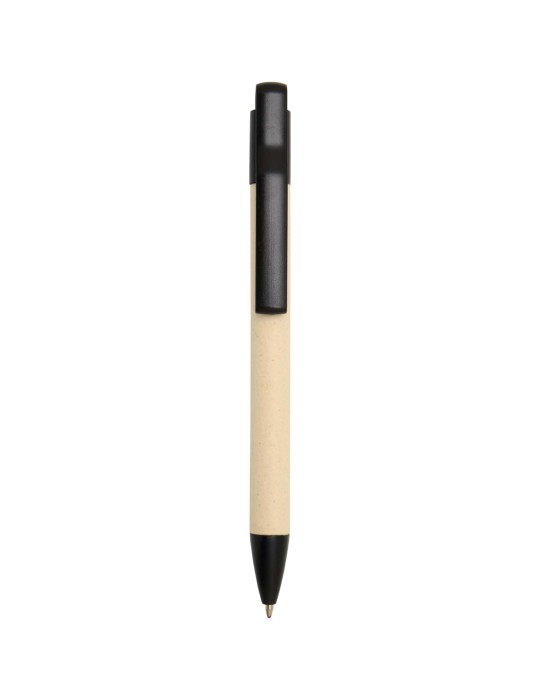 Stylo bille Liliana en papier de canne à sucre (encre bleue)