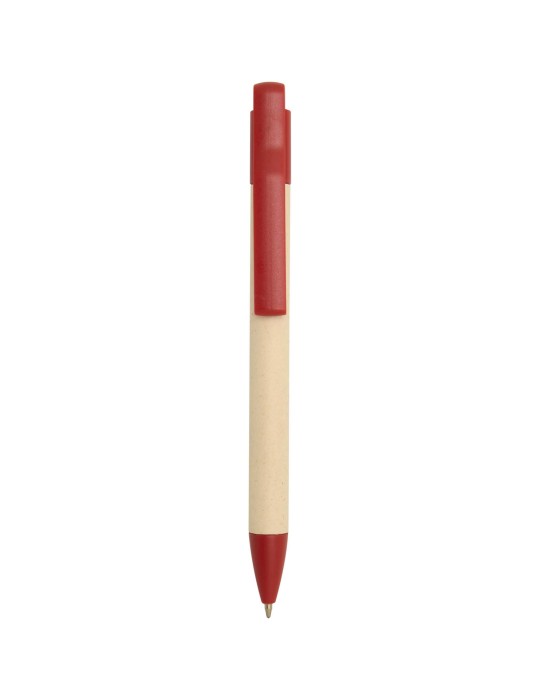 Stylo bille Liliana en papier de canne à sucre (encre bleue)