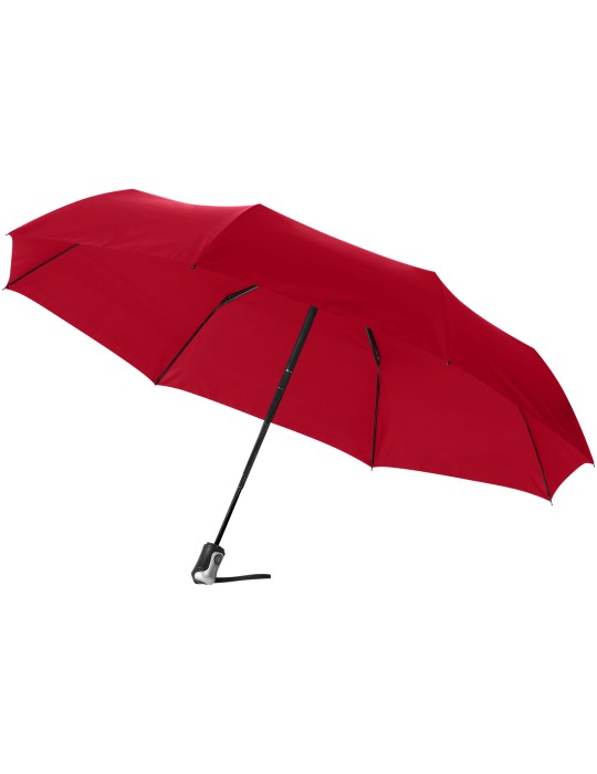 Parapluie 21.5" 3 sections ouverture fermeture automatique Alex