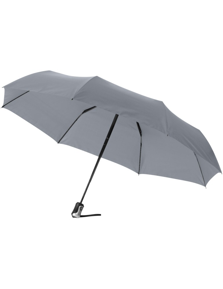Parapluie 21.5" 3 sections ouverture fermeture automatique Alex