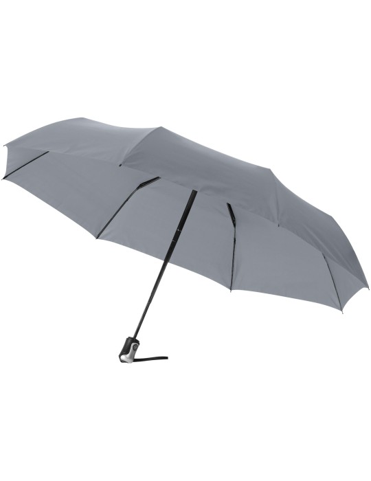 Parapluie 21.5" 3 sections ouverture fermeture automatique Alex