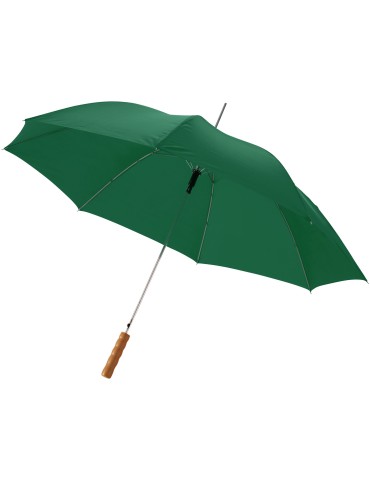 Parapluie 23" à ouverture automatique avec poignée en bois Lisa