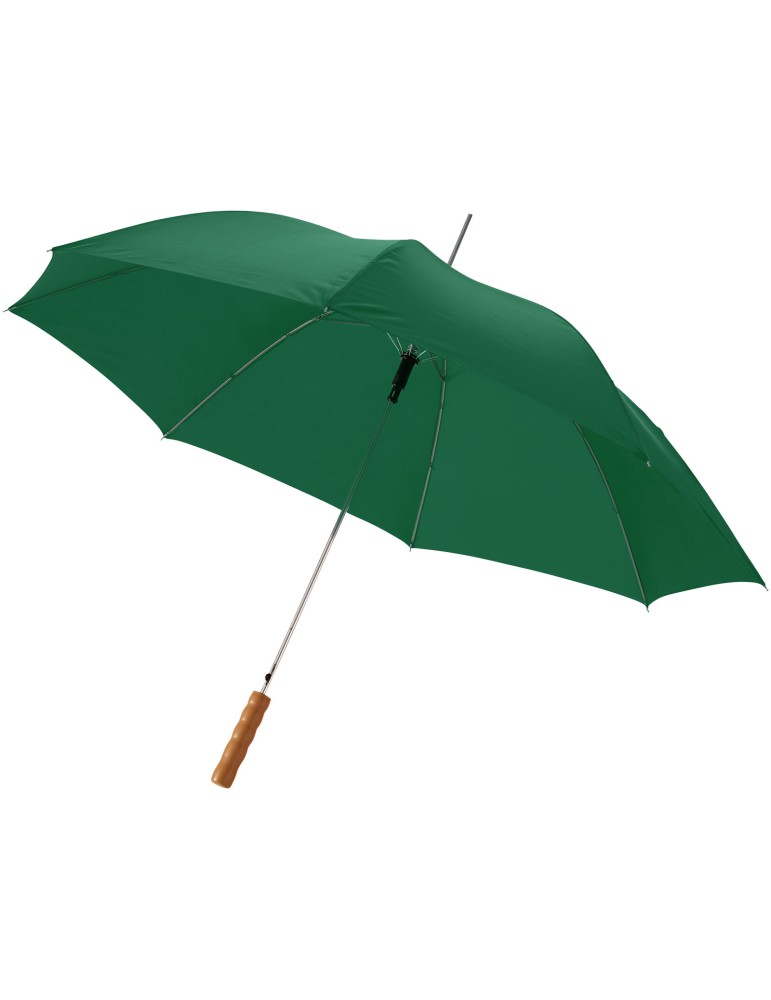 Parapluie 23" à ouverture automatique avec poignée en bois Lisa