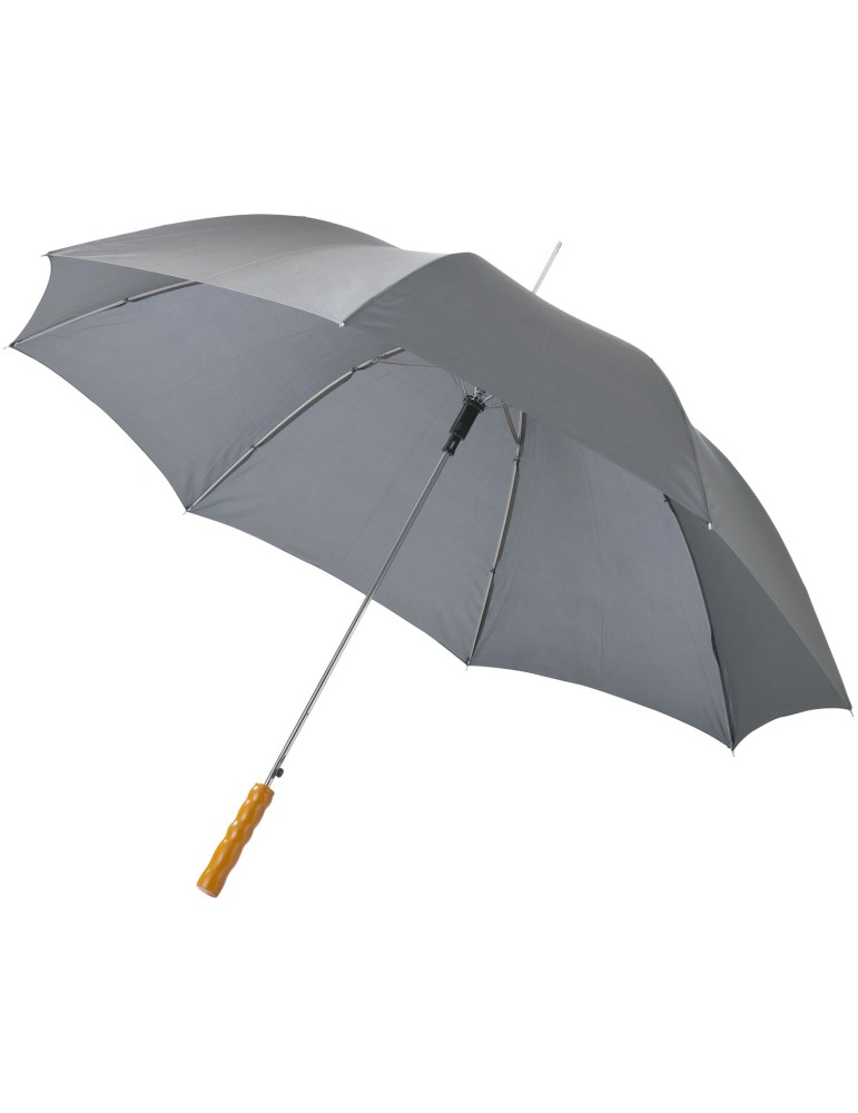 Parapluie 23" à ouverture automatique avec poignée en bois Lisa