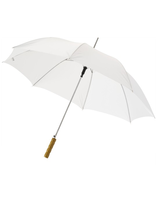 Parapluie 23" à ouverture automatique avec poignée en bois Lisa