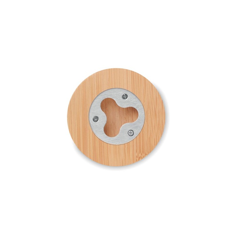 Décapsuleur Éco-responsable en Bambou Personnalisé DAKAI Matières : bambou Couleurs : bois cadeau entreprise pas cher