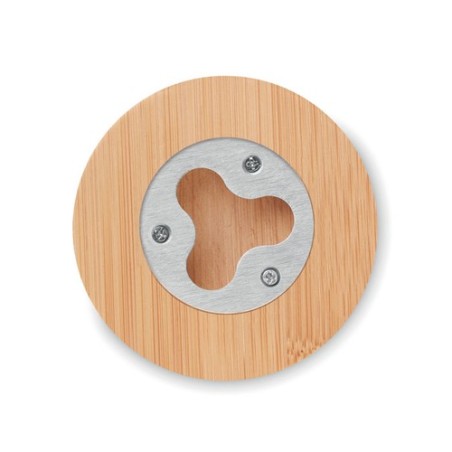 Décapsuleur Éco-responsable en Bambou Personnalisé DAKAI Matières : bambou Couleurs : bois cadeau entreprise pas cher