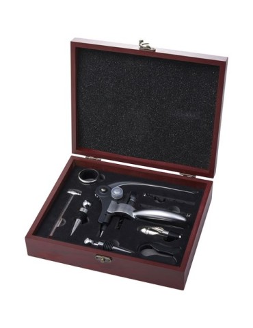 Coffret à Vin 9 Pièces Personnalisable - Emil 2