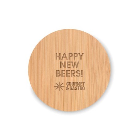 Décapsuleur Éco-responsable en Bambou Personnalisé DAKAI Matières : bambou Couleurs : bois goodies publicitaire événementiel