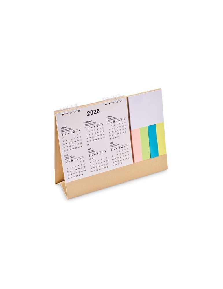 CALENDOO Calendrier de bureau avec mémo