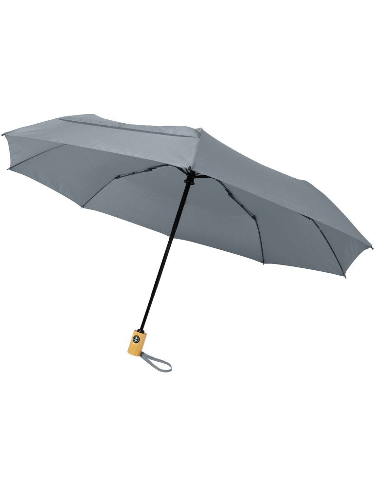 Parapluie en RPET pliable 21" à ouverture/fermeture automatique Bo