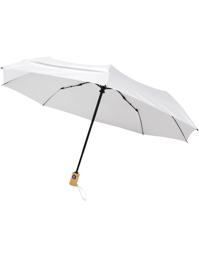 Parapluie en RPET pliable 21" à ouverture/fermeture automatique Bo