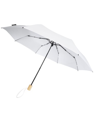 Parapluie 21" pliable windproof en PET recyclé Birgit