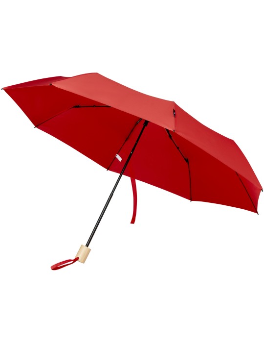 Parapluie 21" pliable windproof en PET recyclé Birgit