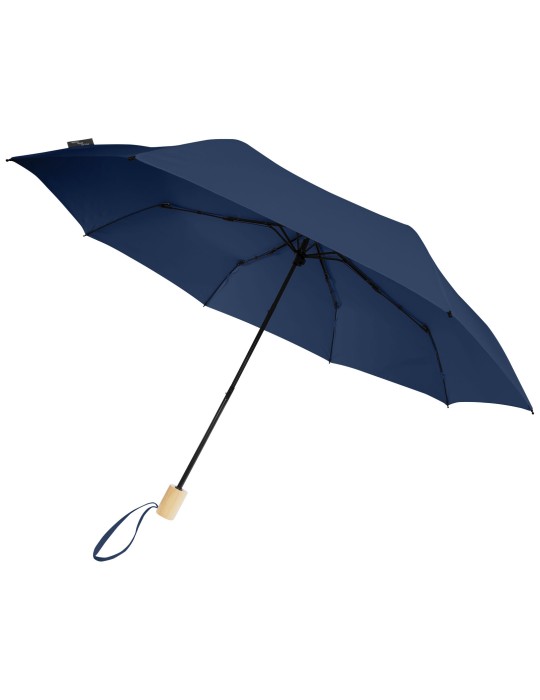 Parapluie 21" pliable windproof en PET recyclé Birgit