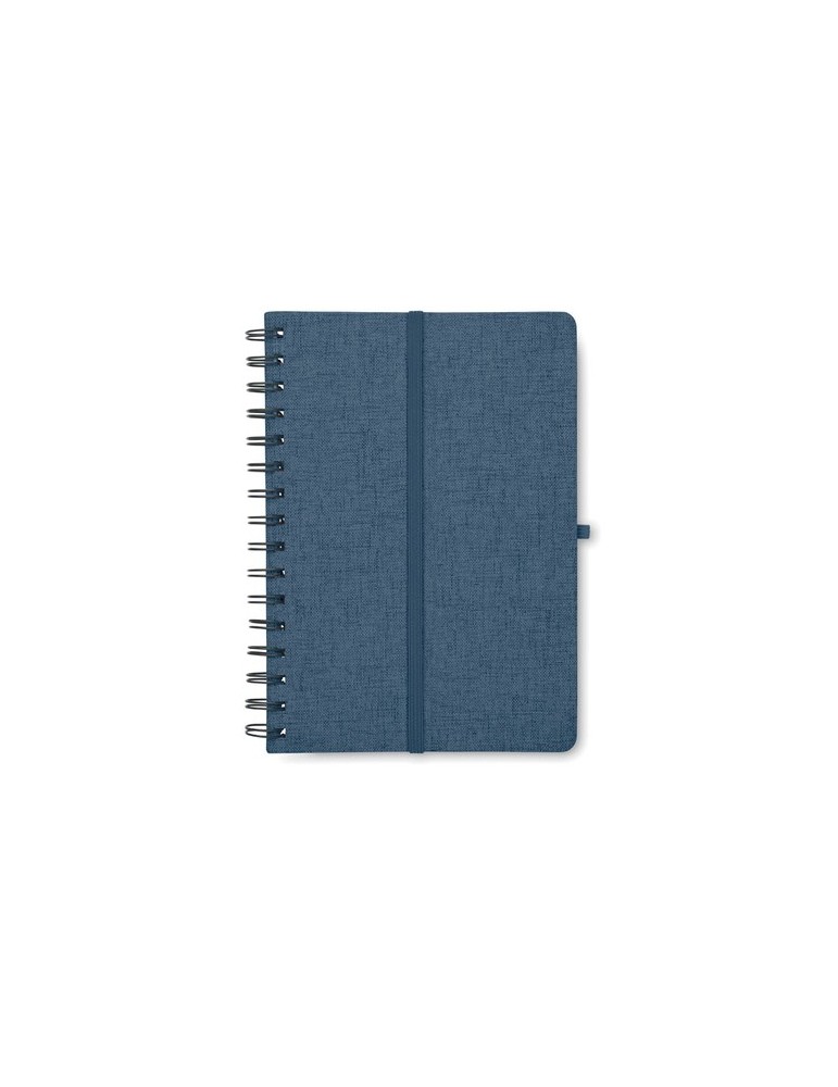 Cahier A5 avec support de téléphone publicitaire STRATA