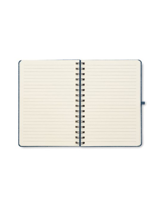 Cahier A5 avec support de téléphone publicitaire STRATA