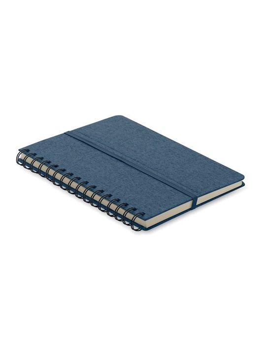 Cahier A5 avec support de téléphone publicitaire STRATA
