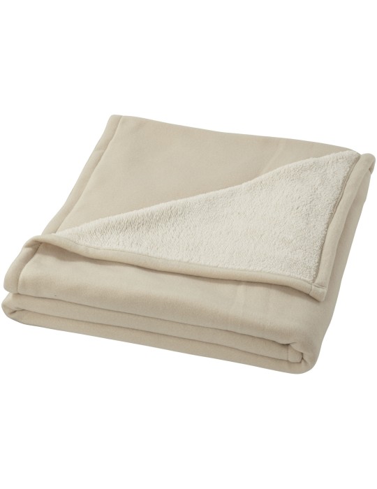 Plaid Springwood en polaire sherpa douce