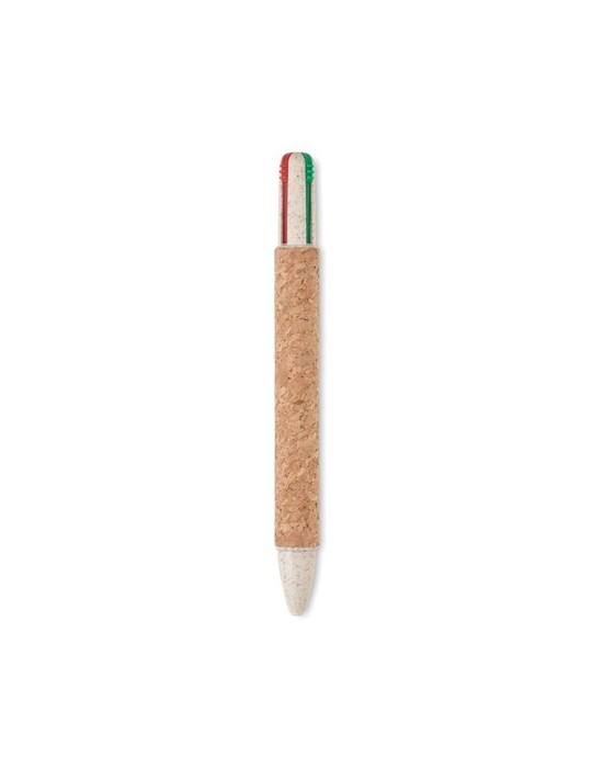 Stylo à bille 4 couleurs publicitaire ARBOCHO