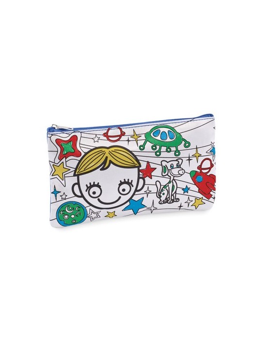 Trousse à crayons avec feutres publicitaire KIDDO