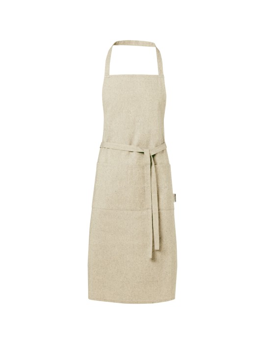 Tablier Pheebs en coton recyclé de 200 g/m²