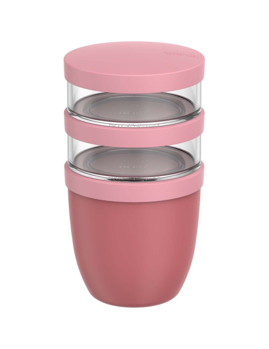 Pot repas Mepal Ellipse 3 pièces de 500 ml + 2 x 200 ml