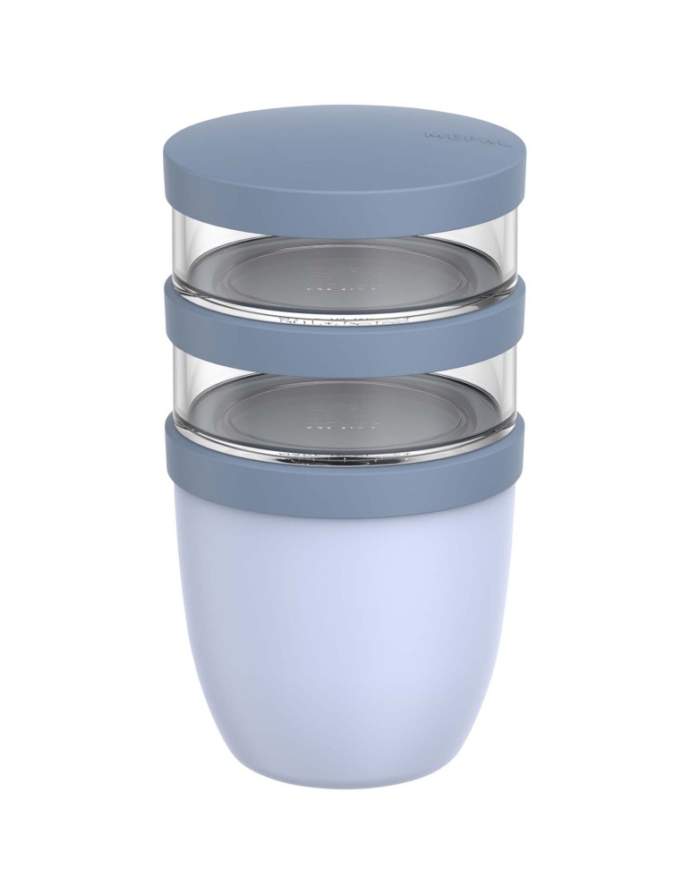 Pot repas Mepal Ellipse 3 pièces de 500 ml + 2 x 200 ml