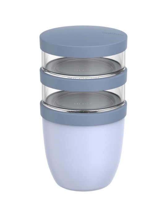 Pot repas Mepal Ellipse 3 pièces de 500 ml + 2 x 200 ml