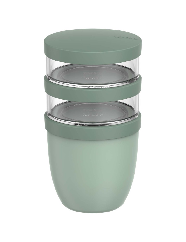 Pot repas Mepal Ellipse 3 pièces de 500 ml + 2 x 200 ml