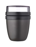 Lunch box publicitaire compacte, 2 compartiments | Mini
