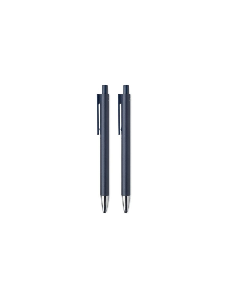 Set de stylos en alu recyclé publicitaire ORWELL