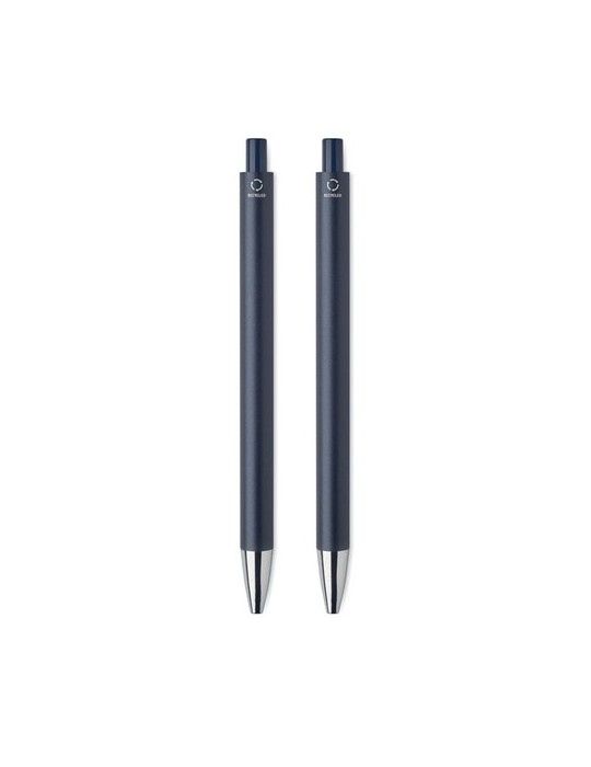 Set de stylos en alu recyclé publicitaire ORWELL