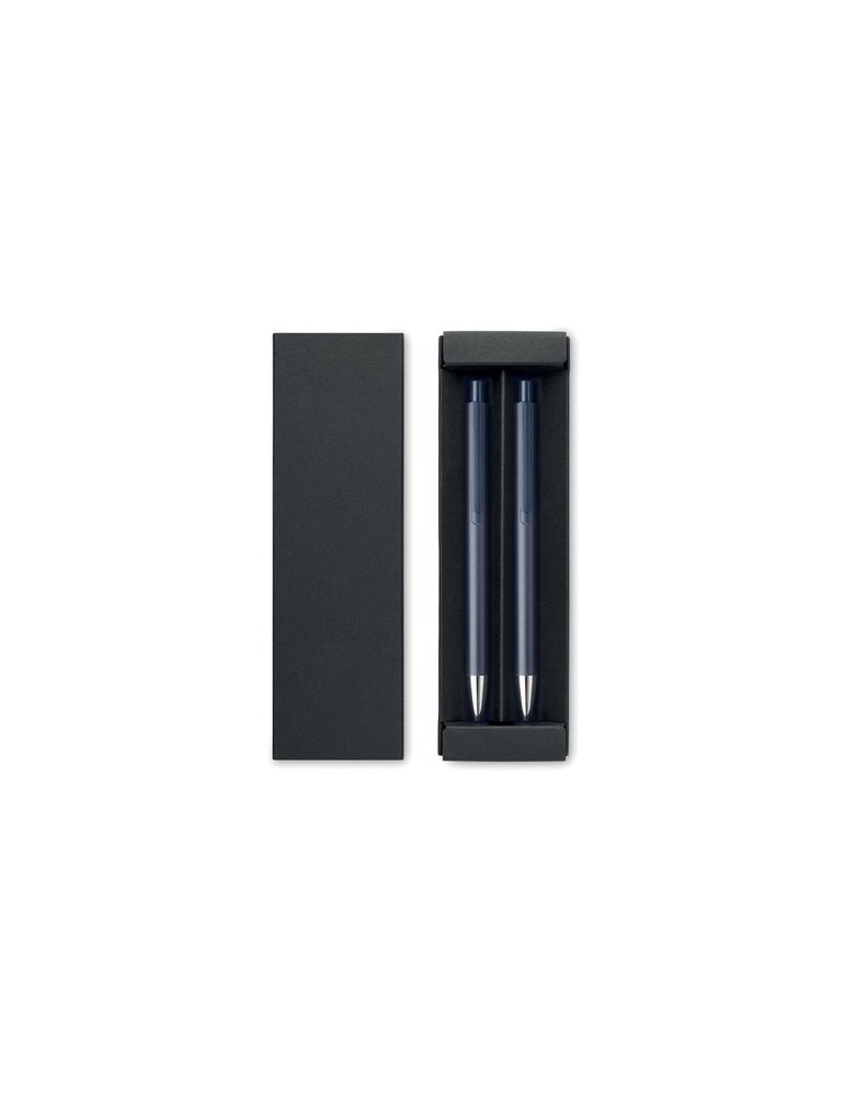 Set de stylos en alu recyclé publicitaire ORWELL