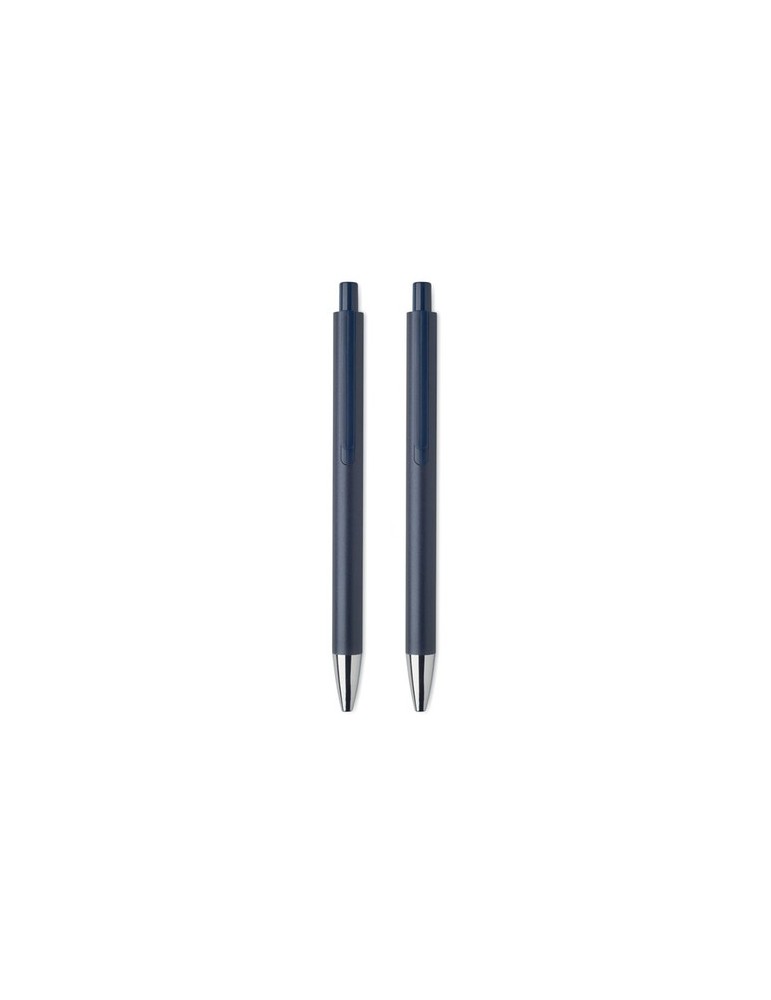 Set de stylos en alu recyclé publicitaire ORWELL