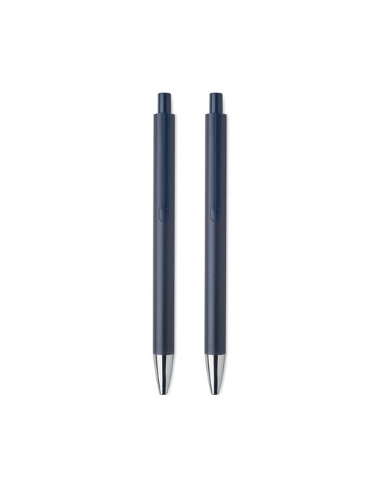 Set de stylos en alu recyclé publicitaire ORWELL