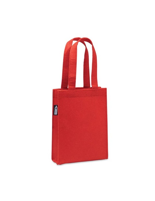 Petit sac cadeau feutre RPET publicitaire FELTOTE