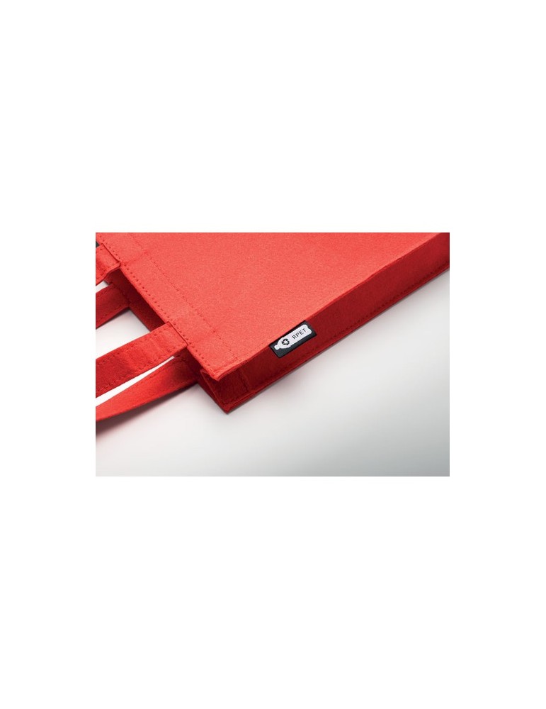 Petit sac cadeau feutre RPET publicitaire FELTOTE