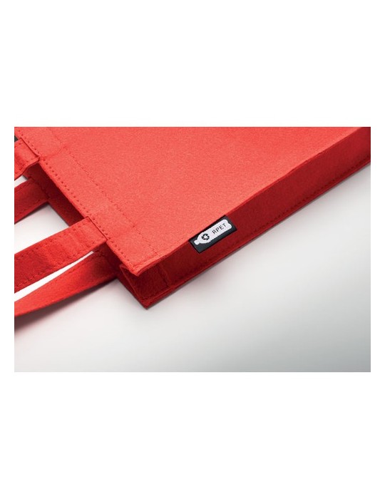 Petit sac cadeau feutre RPET publicitaire FELTOTE
